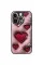 TPU+PC чохол Prisma Plushie для Apple iPhone 15 Pro (6.1) - Hearts - фото