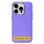 Кожаный чехол Leather Case Metal Buttons для Xiaomi Redmi 14C / Poco C75 - Light Purple