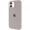 Чохол Silicone Case Full Protective (AA) with MagSafe для Apple iPhone 11 (6.1) - Сірий / Light Grey