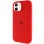 Чохол Silicone Case Full Protective (AA) with MagSafe для Apple iPhone 11 (6.1) - Червоний / Red