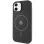 Чохол Silicone Case Full Protective (AA) with MagSafe для Apple iPhone 11 (6.1) - Чорний / Black