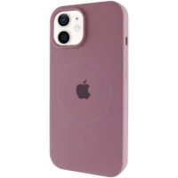 Чохол Silicone Case Full Protective (AA) with MagSafe для Apple iPhone 11 (6.1) - Ліловий / Lilac Pride