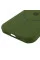 Чохол Silicone Case Full Protective (AA) with MagSafe для Apple iPhone 12 Pro / 12 (6.1) - Зелений / Dark Olive - фото