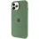 Чехол Silicone Case Full Protective (AA) with MagSafe для Apple iPhone 12 Pro Max (6.7) - Зеленый / Pine green