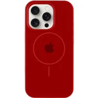 Чехол Silicone Case Full Protective (AA) with MagSafe для Apple iPhone 13 Pro Max (6.7) - Красный / Deep Red