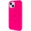 Чохол Silicone Case Full Protective (AA) with MagSafe для Apple iPhone 13 (6.1) - Рожевий / Barbie pink