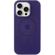 Чохол Silicone Case Full Protective (AA) with MagSafe для Apple iPhone 14 Pro (6.1) - Фіолетовий / Elderberry
