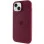 Чохол Silicone Case Full Protective (AA) with MagSafe для Apple iPhone 14 (6.1) - Бордовий / Plum
