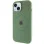 Чохол Silicone Case Full Protective (AA) with MagSafe для Apple iPhone 14 (6.1) - Зелений / Pine green