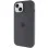 Чохол Silicone Case Full Protective (AA) with MagSafe для Apple iPhone 14 (6.1) - Сірий / Dark Gray