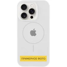 Чохол Silicone Case Full Protective (AA) with MagSafe для Apple iPhone 14 Plus (6.7) - Білий / White