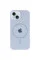 Чехол Silicone Case Full Protective (AA) with MagSafe для Apple iPhone 14 Plus (6.7) - Голубой / Lilac Blue - фото