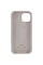 Чехол Silicone Case Full Protective (AA) with MagSafe для Apple iPhone 14 Plus (6.7) - Серый / Light Grey - фото