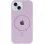 Чехол Silicone Case Full Protective (AA) with MagSafe для Apple iPhone 14 Plus (6.7) - Сиреневый / Lilac