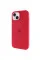 Чохол Silicone Case Full Protective (AA) with MagSafe для Apple iPhone 15 (6.1) - Червоний / Deep Red - фото