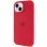Чохол Silicone Case Full Protective (AA) with MagSafe для Apple iPhone 15 (6.1) - Червоний / Deep Red
