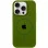 Чехол Silicone Case Full Protective (AA) with MagSafe для Apple iPhone 15 Pro Max (6.7) - Зеленый / Dark Olive