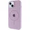 Чохол Silicone Case Full Protective (AA) with MagSafe для Apple iPhone 15 Plus (6.7) - Бузковий / Lilac