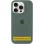 Чохол Silicone Case Full Protective (AA) with MagSafe для Apple iPhone 16 (6.1) - Зелений / Pine green