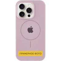 Чохол Silicone Case Full Protective (AA) with MagSafe для Apple iPhone 16 (6.1) - Рожевий / Pink Sand