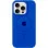 Чехол Silicone Case Full Protective (AA) with MagSafe для Apple iPhone 16 Pro Max (6.9) - Синий / Capri Blue