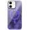Чохол TPU Shiny Mountain (MagFit) для Apple iPhone 11 (6.1) - Purple