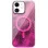 Чохол TPU Shiny Mountain (MagFit) для Apple iPhone 11 (6.1) - Pink