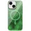 Чохол TPU Shiny Mountain (MagFit) для Apple iPhone 14 / 13 (6.1) - Green