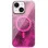 Чохол TPU Shiny Mountain (MagFit) для Apple iPhone 14 / 13 (6.1) - Pink