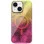 Чохол TPU Shiny Mountain (MagFit) для Apple iPhone 14 / 13 (6.1) - Yellow / Pink