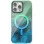 Чохол TPU Shiny Mountain (MagFit) для Apple iPhone 16 Pro Max (6.9) - Green / Blue