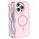 Чохол TPU+PC Undine with MagSafe для Apple iPhone 12 Pro / 12 (6.1) - Pink