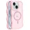 Чохол TPU+PC Undine with MagSafe для Apple iPhone 15 (6.1) - Pink