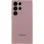 Чехол Silicone Cover Lakshmi Full Camera (AA) with logo для Samsung Galaxy S25 Ultra - Розовый / Pink Sand