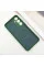Чохол Silicone Cover Lakshmi Full Camera (AA) with MagFit для Samsung Galaxy S24 FE - Зелений / Dark green - фото