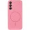 Custodia Silicone Cover Lakshmi Full Camera (AA) with MagFit per Samsung Galaxy S25+ - Rosa / Light pink