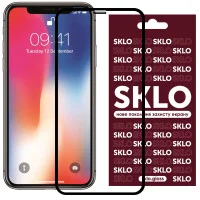 Захисне скло SKLO 3D для Apple iPhone 11 / XR (6.1) - Чорний