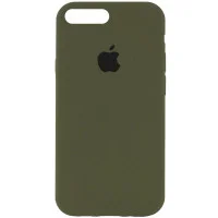 Чохол Silicone Case Full Protective (AA) для Apple iPhone 7 plus / 8 plus (5.5) - Зелений / Dark Olive