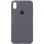 Чехол Silicone Case Full Protective (AA) для Apple iPhone X / XS (5.8) - Серый / Dark Gray