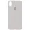 Чохол Silicone Case Full Protective (AA) для Apple iPhone XS Max (6.5) - Сірий / Stone