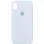 Чохол Silicone Case Full Protective (AA) для Apple iPhone XS Max (6.5) - Блакитний / Cloud Blue