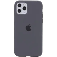 Чохол Silicone Case Full Protective (AA) для Apple iPhone 11 Pro (5.8) - Сірий / Dark Gray