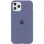 Чехол Silicone Case Full Protective (AA) для Apple iPhone 11 Pro (5.8) - Темно-синий / Midnight blue
