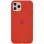 Чохол Silicone Case Full Protective (AA) для Apple iPhone 11 Pro (5.8) - Червоний / Dark Red