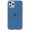 Чохол Silicone Case Full Protective (AA) для Apple iPhone 11 Pro (5.8) - Синій / Denim Blue