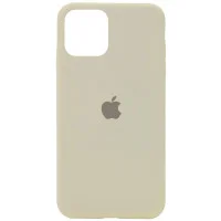 Чохол Silicone Case Full Protective (AA) для Apple iPhone 11 (6.1) - Бежевий / Antique White