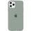 Чохол Silicone Case Full Protective (AA) для Apple iPhone 11 Pro Max (6.5) - Сірий / Mist Blue