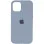 Чохол Silicone Case Full Protective (AA) для Apple iPhone 11 Pro Max (6.5) - Блакитний / Sweet Blue