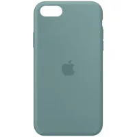 Чохол Silicone Case Full Protective (AA) для Apple iPhone SE (2020) / 7 / 8 (4.7) - Зелений / Cactus