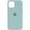 Чехол Silicone Case Full Protective (AA) для Apple iPhone 13 mini (5.4) - Бирюзовый / Beryl